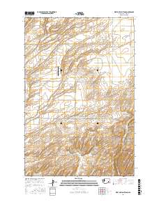 West of Washtucna 2017 topographic map thumbnail
