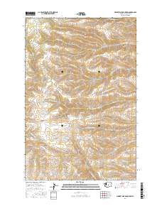 Whiskey Dick Mountain 2017 topographic map thumbnail