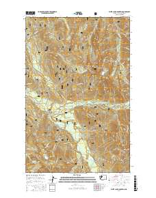 White Chuck Mountain 2017 topographic map thumbnail