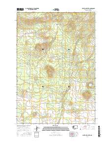 White Pine Buttes 2017 topographic map thumbnail