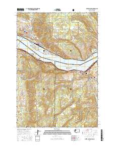 White Salmon 2017 topographic map thumbnail