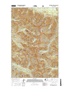 Whitehorse Mountain 2017 topographic map thumbnail