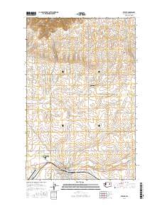 Wilbur 2017 topographic map thumbnail