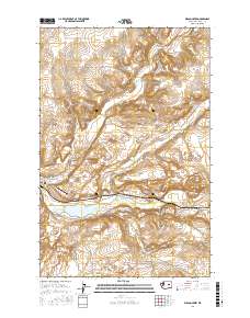 Wilson Creek 2017 topographic map thumbnail