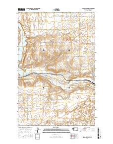 Wilson Creek NW 2017 topographic map thumbnail