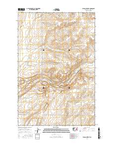 Wilson Creek SE 2017 topographic map thumbnail
