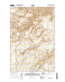Wilson Creek SW 2017 topographic map thumbnail