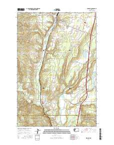 Winlock 2017 topographic map thumbnail