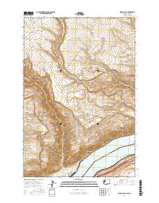 Wood Gulch 2017 topographic map thumbnail