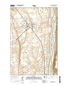 Wooded Island 2017 topographic map thumbnail
