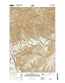 Woodland 2017 topographic map thumbnail