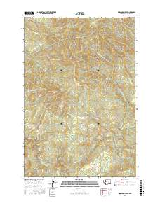 Woolford Creek 2017 topographic map thumbnail