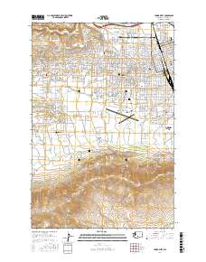 Yakima West 2017 topographic map thumbnail