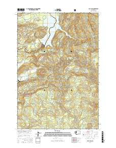 Yale Dam 2017 topographic map thumbnail