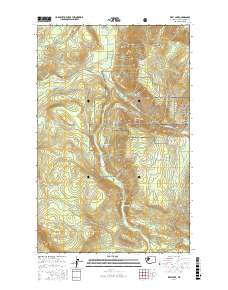 Riley Lake 2017 topographic map thumbnail