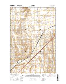 Ritzville NE 2017 topographic map thumbnail