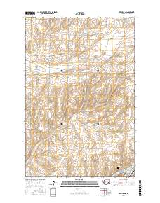 Ritzville NW 2017 topographic map thumbnail