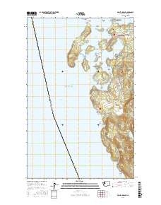 Roche Harbor 2017 topographic map thumbnail