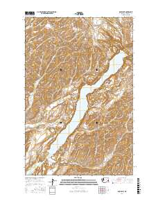 Rock Lake 2017 topographic map thumbnail