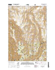 Rose Springs 2017 topographic map thumbnail