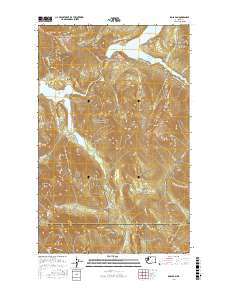 Ross Dam 2017 topographic map thumbnail