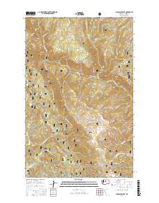 Sugarloaf Peak 2017 topographic map thumbnail