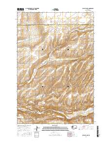 Sulphur Lake 2017 topographic map thumbnail