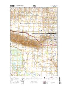 Sunnyside 2017 topographic map thumbnail