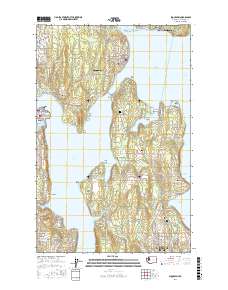 Suquamish 2017 topographic map thumbnail