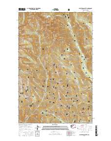 Sweetgrass Butte 2017 topographic map thumbnail