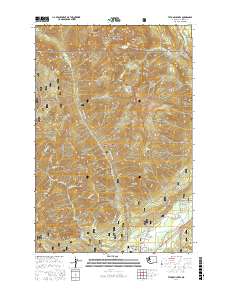 Tatoosh Lakes 2017 topographic map thumbnail