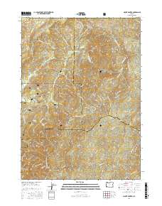 Mount Bolivar 2017 topographic map thumbnail