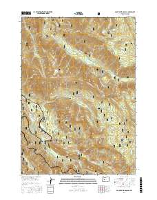 Mount David Douglas 2017 topographic map thumbnail