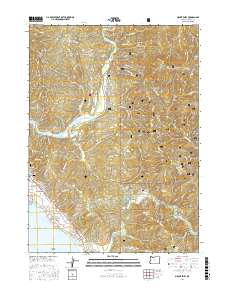 Mount Emily 2017 topographic map thumbnail