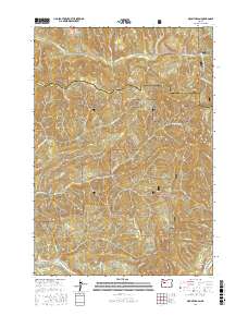 Mount Hagan 2017 topographic map thumbnail