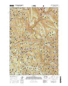 Mount Ireland 2017 topographic map thumbnail