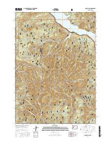 Mount June 2017 topographic map thumbnail