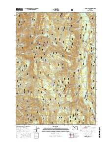 Mount Lowe 2017 topographic map thumbnail