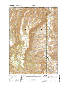 Mount Misery 2017 topographic map thumbnail