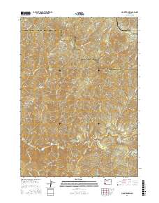 Mount Reuben 2017 topographic map thumbnail