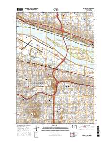 Mount Tabor 2017 topographic map thumbnail