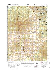Mount Washington 2017 topographic map thumbnail