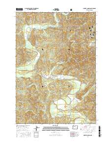 Mowrey Landing 2017 topographic map thumbnail