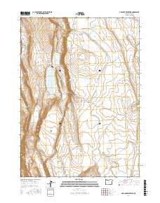 Mud Lake Reservoir 2017 topographic map thumbnail