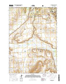 Mud Spring 2017 topographic map preview
