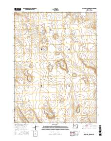 Murphy Waterholes 2017 topographic map thumbnail