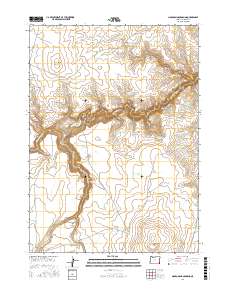 No Crossing Crossing 2017 topographic map thumbnail