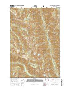 North Minam Meadows 2017 topographic map thumbnail