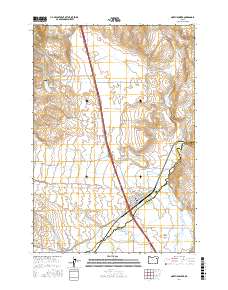 North Powder 2017 topographic map thumbnail