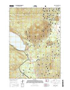 Odell Lake 2017 topographic map thumbnail